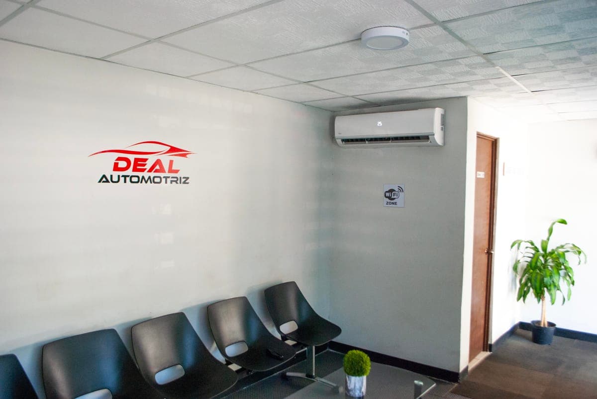 Mecánicos de Deal Automotriz durante reparación vehicular